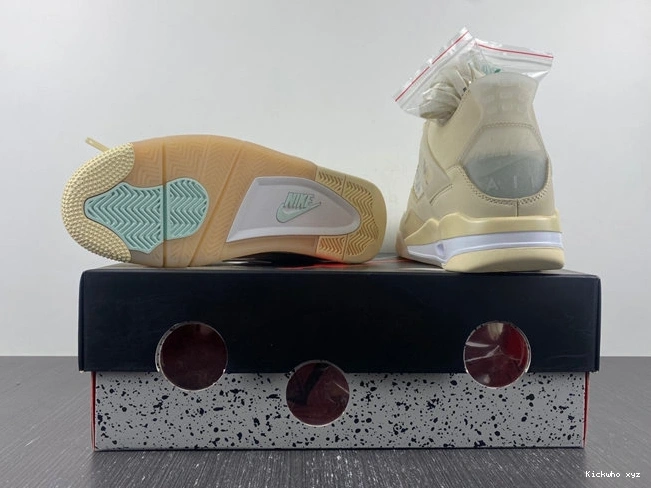 4 Retro HighQuality Off-White Sail Jordan 3858 CV9388-  1028